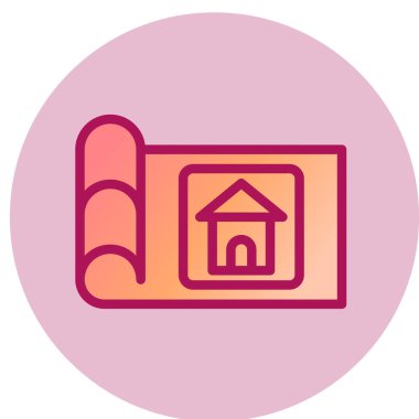 ev simgesi vektör illüstrasyonu