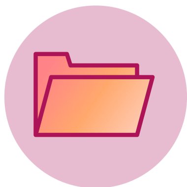 Dizin simgesinin vektör illüstrasyonu