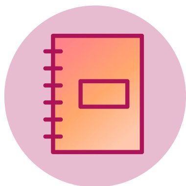 dizüstü simgesi vektör illüstrasyonu