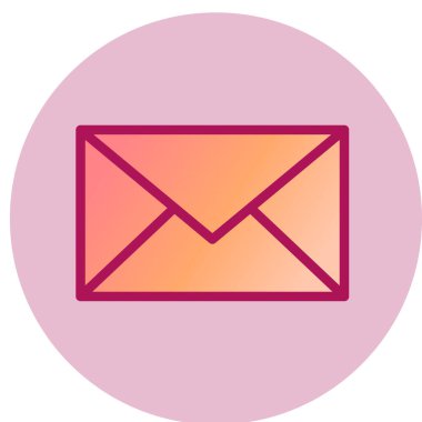 E- posta simgesi vektör illüstrasyonu