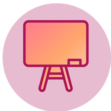 Modern eğitim ikonunun vektör illüstrasyonu