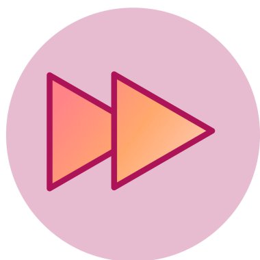 soyut arkaplan grubunda çalma simgesi izole