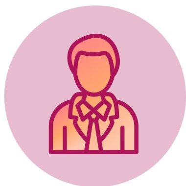 man simgesi vektör illüstrasyonu