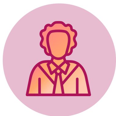 man simgesi vektör illüstrasyonu