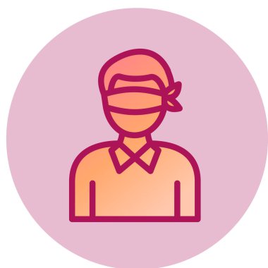 Web ve mobil uygulama tasarımınız için beyaz arkaplanda insan simgesi vektörü izole edildi, kişi logosu kavramı