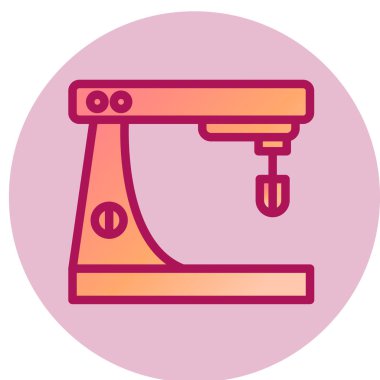 Simge, vektör illüstrasyonu karıştırılıyor 