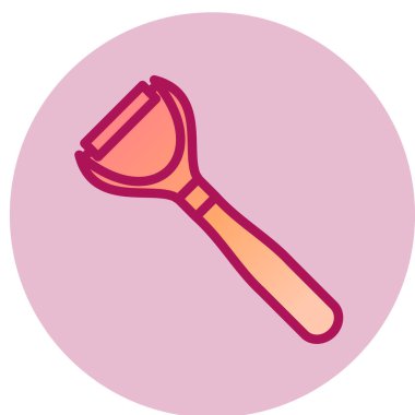 Ayırıcı simgesi, vektör illüstrasyonu 