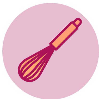 çırpma simgesi, vektör illüstrasyonu 