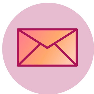 e- posta simgesi, vektör illüstrasyonu 