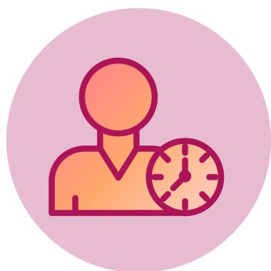 İş ve finans simgesinin vektör illüstrasyonu