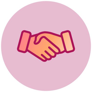 Tokalaşın. Web simgesi basit illüstrasyon