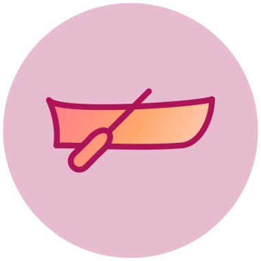 Kano. Web simgesi basit illüstrasyon