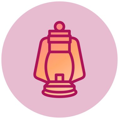 Fener. Web simgesi basit illüstrasyon