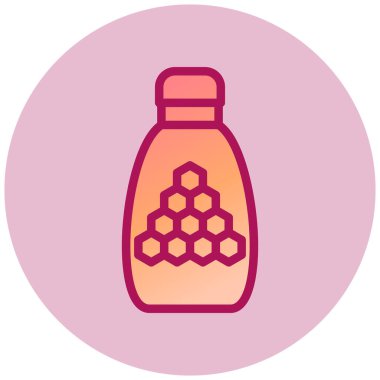 Tatlım. Web simgesi basit illüstrasyon