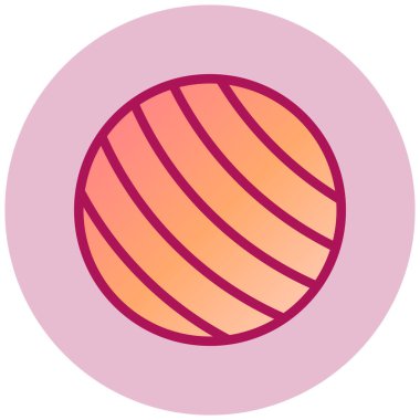 Top. Web simgesi basit illüstrasyon