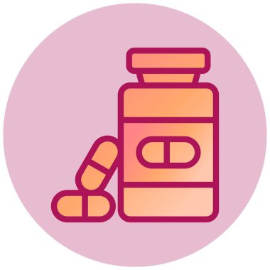 Haplar. Web simgesi basit illüstrasyon