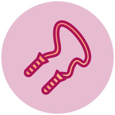 Modern simgenin vektör illüstrasyonu