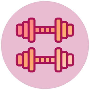 Dambıl. Web simgesi basit tasarım