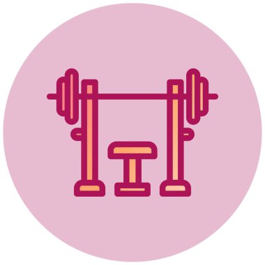 Dambıl. Web simgesi basit illüstrasyon