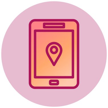 Cep telefonu. Basit resimleme