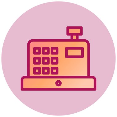 Para Kaydı basit simge, vektör illüstrasyonu