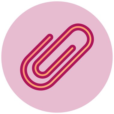 kağıt atacı basit simgesi, vektör çizim