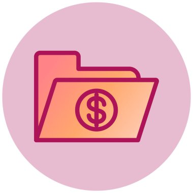 Dizin basit simgesi, vektör illüstrasyonu