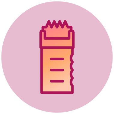 Bayıltıcı Silah basit simgesi, vektör illüstrasyonu