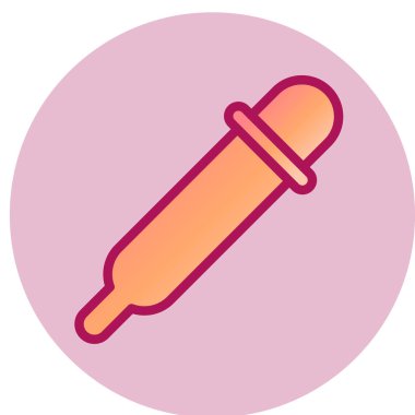 Bırakıcı basit simgesi, vektör illüstrasyonu