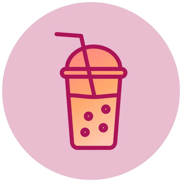 Soda Web Symbol Einfache Illustration — Stockvektor