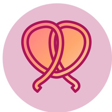 Simge simgesi, vektör illüstrasyonu