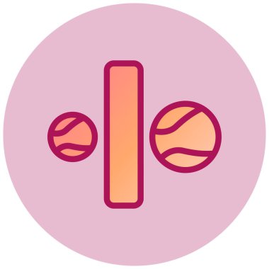 Basit dışbükey simgesi, vektör çizimi