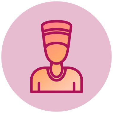 avatar. Web simgesi basit illüstrasyon