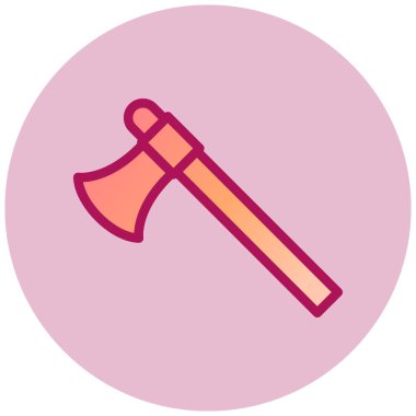 Balta. Web simgesi basit illüstrasyon