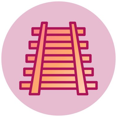 Merdivenler. Web simgesi basit illüstrasyon