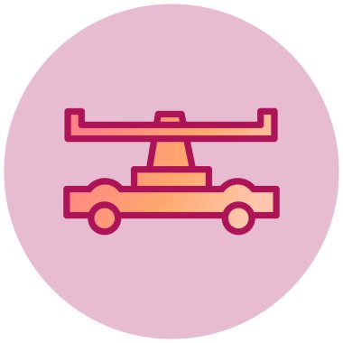 Helikopter. Web simgesi basit illüstrasyon