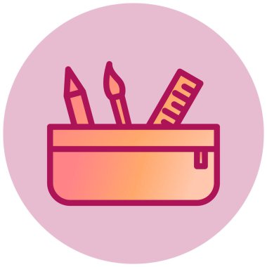 Kalem. Web simgesi basit tasarım