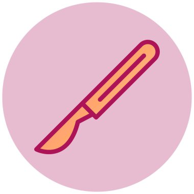 Mutfak aletleri. Basit resimleme