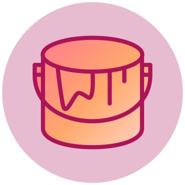 Kova. Web simgesi basit tasarım