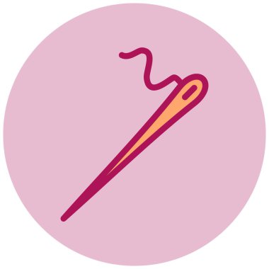 Bir beyzbol ikonunun vektör illüstrasyonu