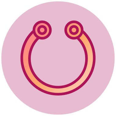 Bebeğim. Web simgesi basit illüstrasyon