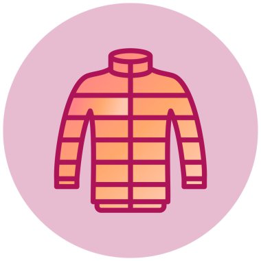 Kapüşonlu. Web simgesi basit illüstrasyon