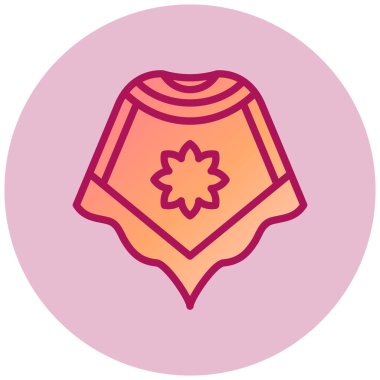 güzel çiçek vektör simgesi