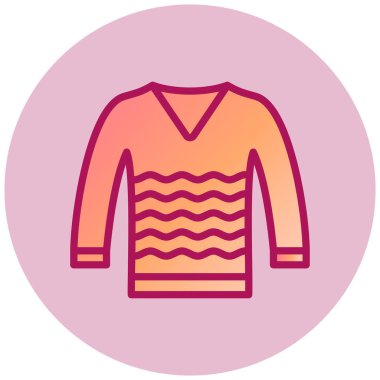 Kapüşonlu. Web simgesi basit illüstrasyon