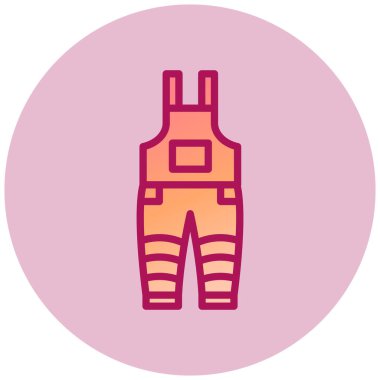 Şort. Web simgesi basit illüstrasyon