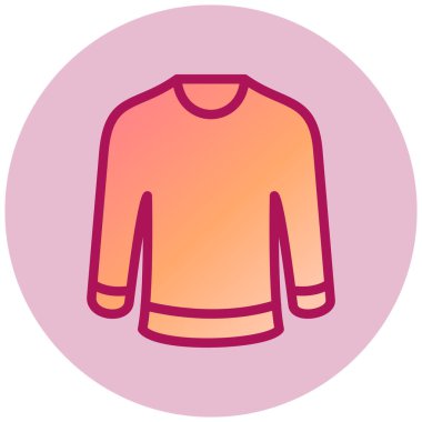 Tişört. Web simgesi basit illüstrasyon