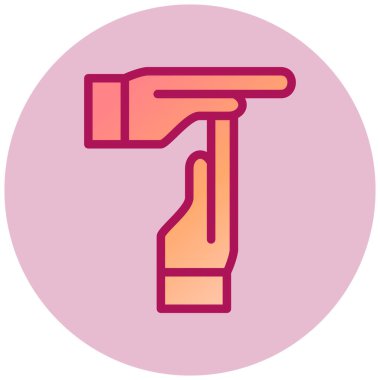 Boya. Web simgesi basit illüstrasyon