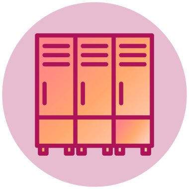 Çekmeceler. Web simgesi basit illüstrasyon