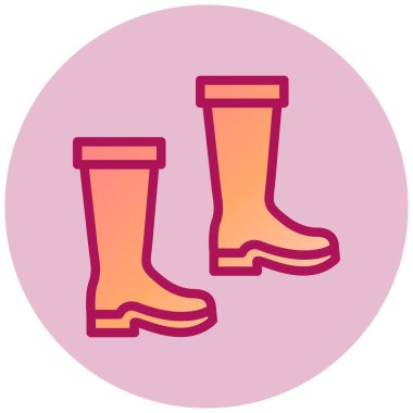 Çizme. Web simgesi basit illüstrasyon