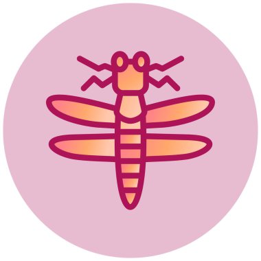 Arı böceği. Basit resimleme